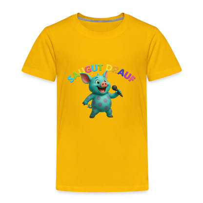 Kinder Premium T-Shirt - Sonnengelb