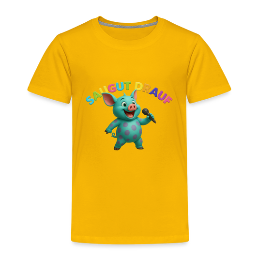 Kinder Premium T-Shirt - Sonnengelb