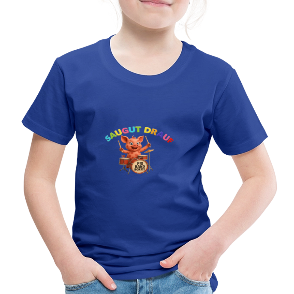 Kinder Premium T-Shirt - Königsblau