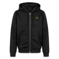Männer Premium Kapuzenjacke - Schwarz