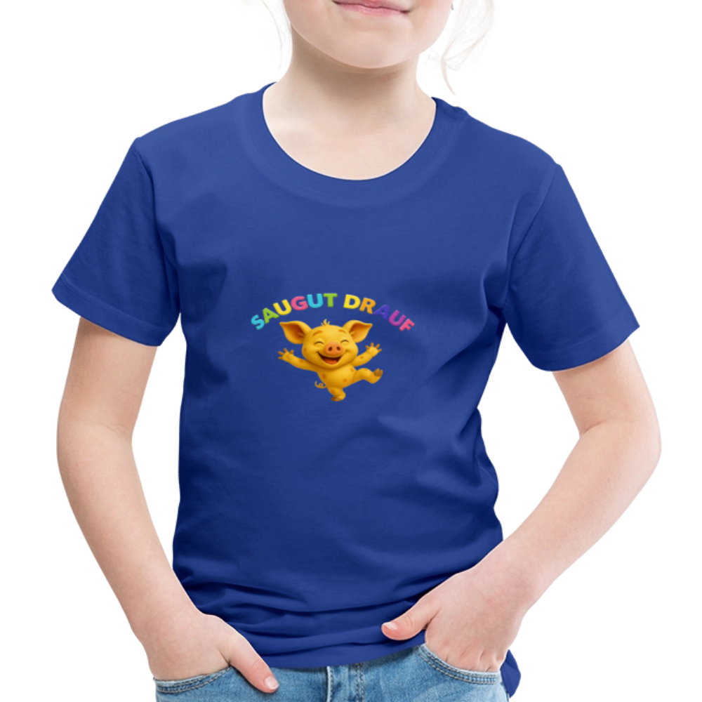 Kinder Premium T-Shirt - Königsblau