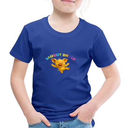 Kinder Premium T-Shirt - Königsblau