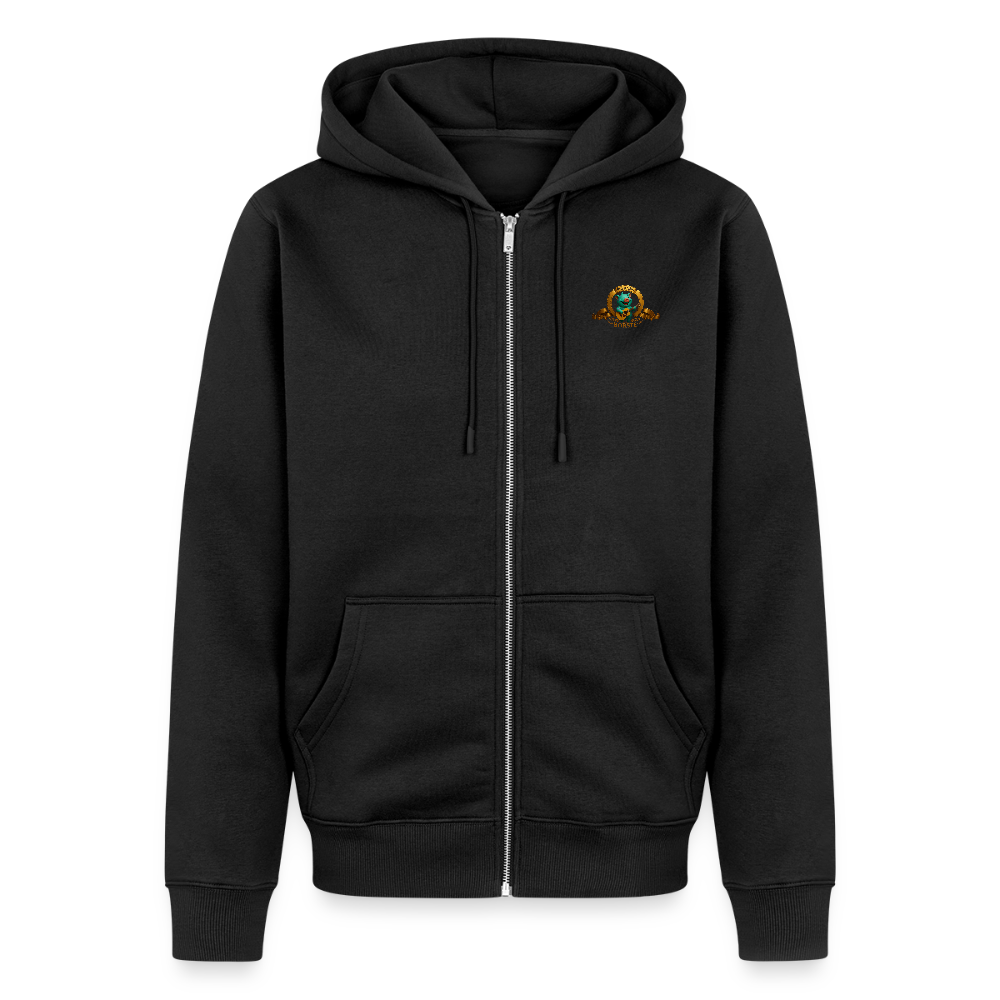 Männer Premium Kapuzenjacke - Schwarz