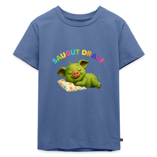 Kinder Premium T-Shirt - Taubenblau