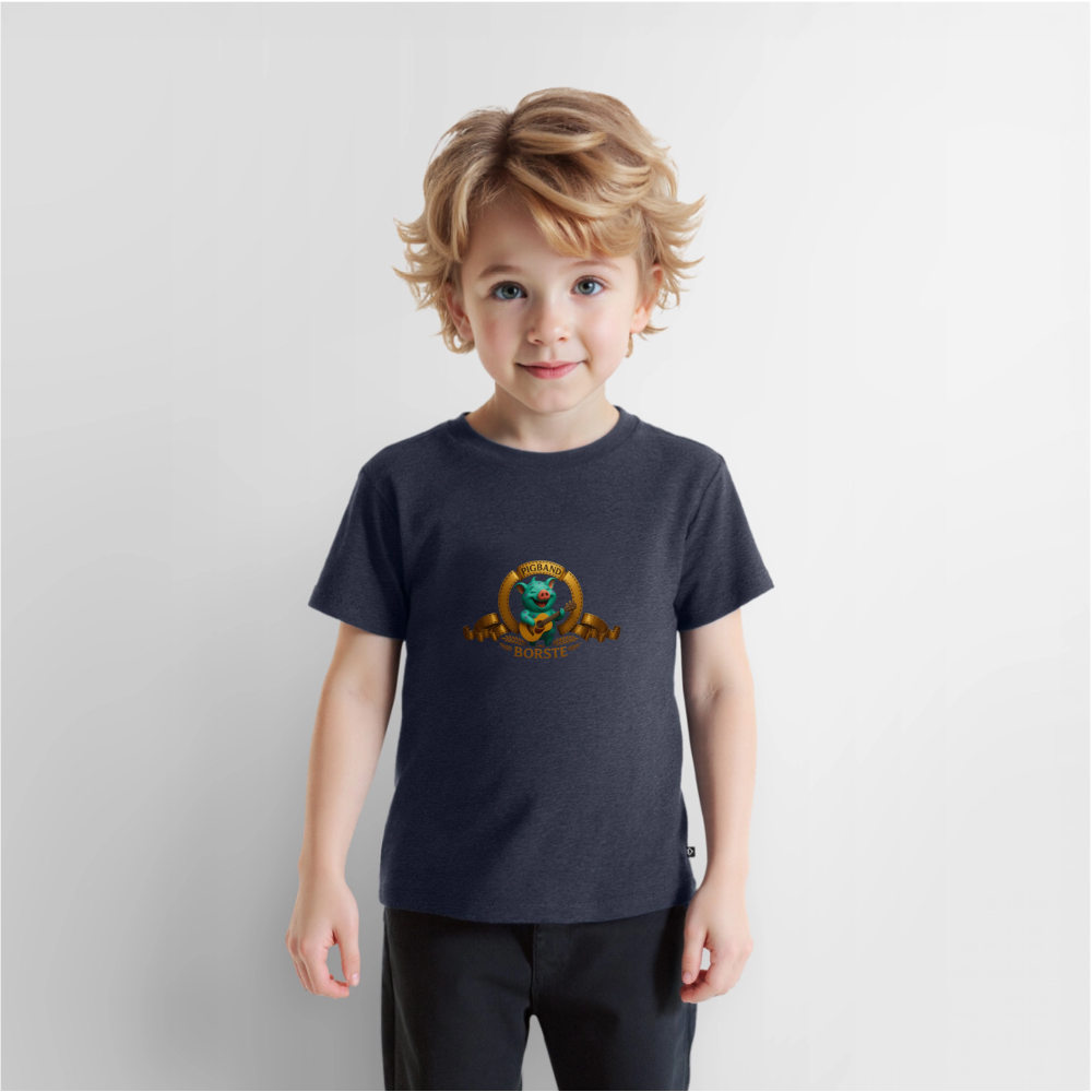 Kinder Premium T-Shirt - Jeansblau 